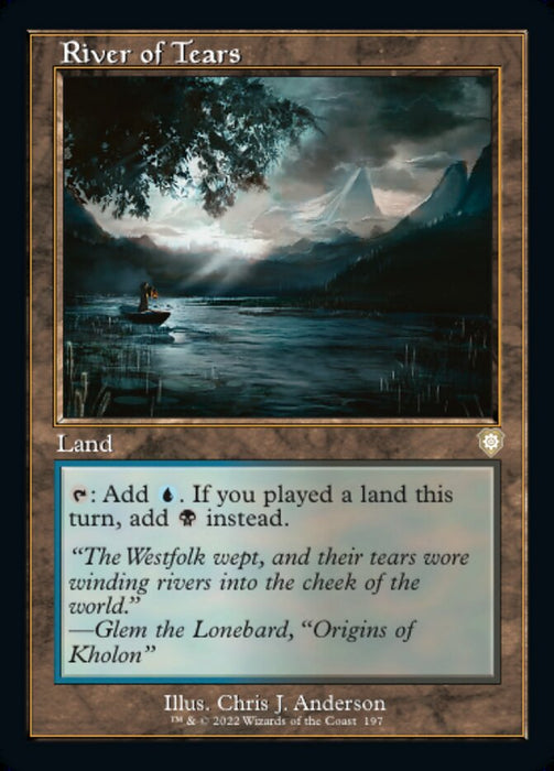 River of Tears - Retro Frame