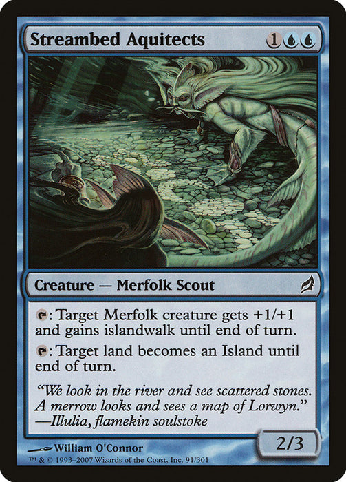 Streambed Aquitects  (Foil)