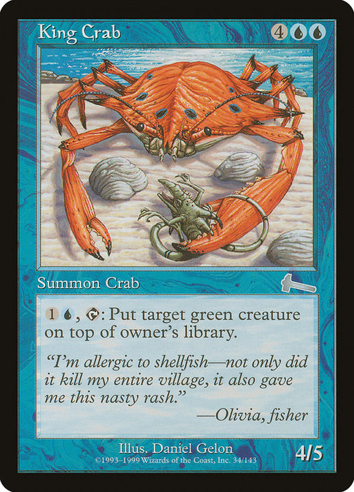 King Crab  (Foil)