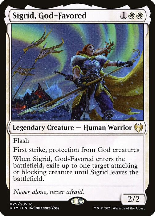 Sigrid, God-Favored  - Legendary (Foil)