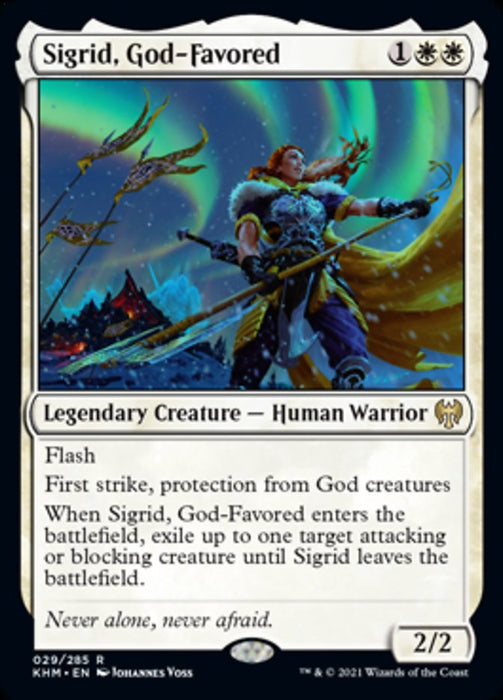 Sigrid, God-Favored  - Legendary