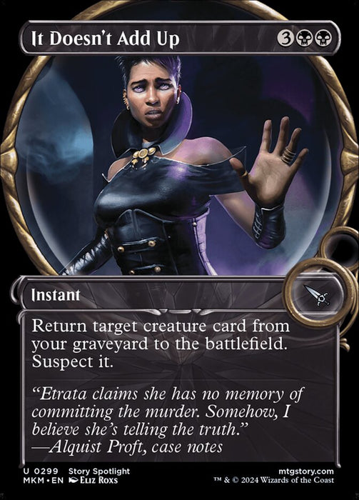 It Doesn't Add Up - Showcase- Inverted (Foil)