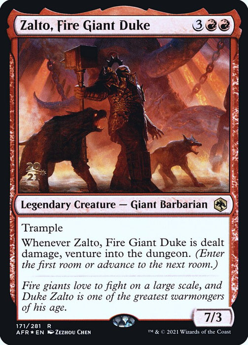 Zalto, Fire Giant Duke  - Legendary (Foil)