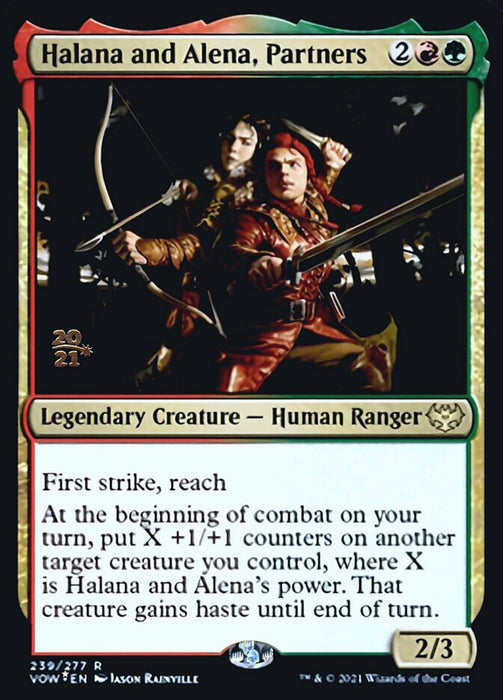 Halana and Alena, Partners - Legendary (Foil)