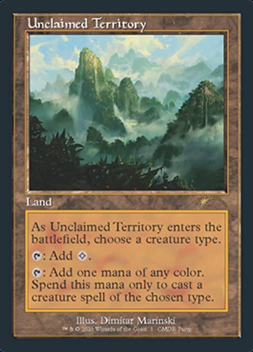 Unclaimed Territory - Retro Frame