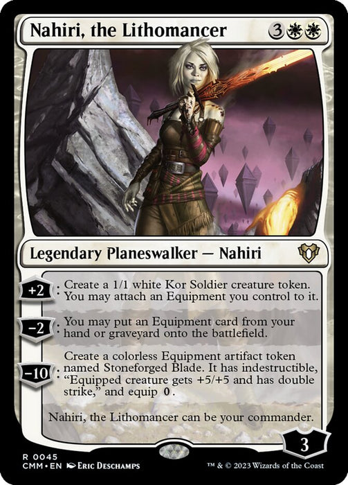 Nahiri, the Lithomancer (Foil)