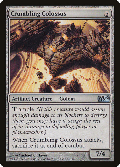 Crumbling Colossus  (Foil)
