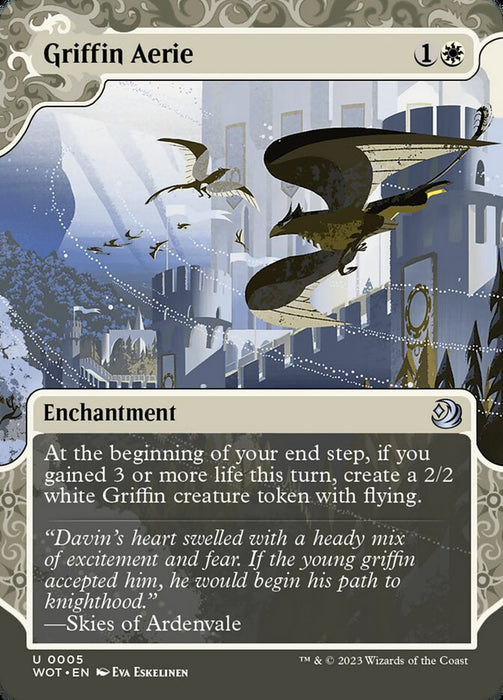 Griffin Aerie - Borderless - Showcase (Foil)