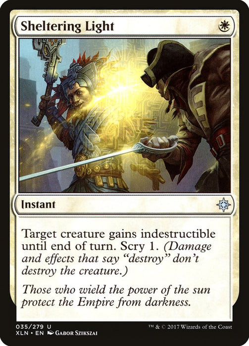 Sheltering Light  (Foil)
