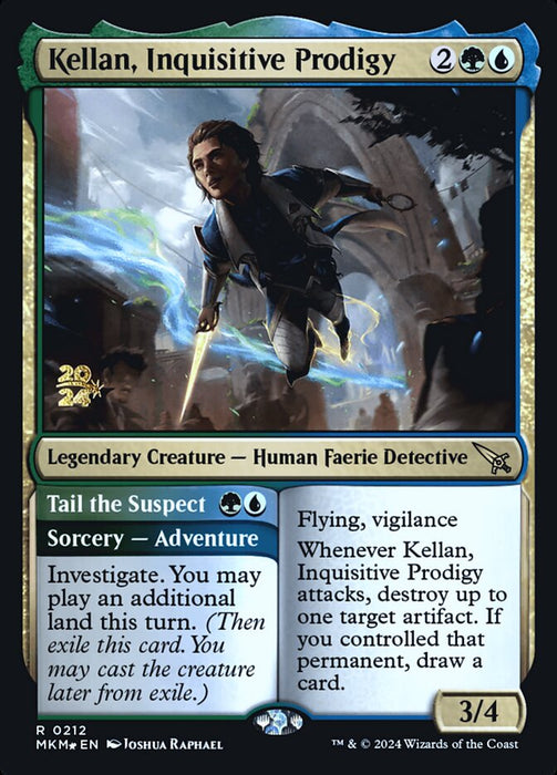 Kellan, Inquisitive Prodigy // Tail the Suspect - Legendary (Foil)