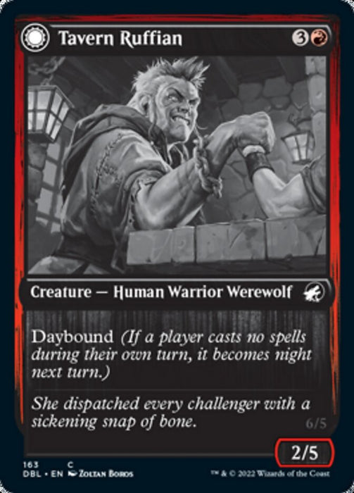 Tavern Ruffian // Tavern Smasher  - Inverted (Foil)