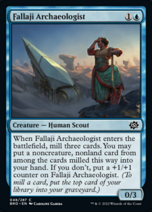 Fallaji Archaeologist (Foil)