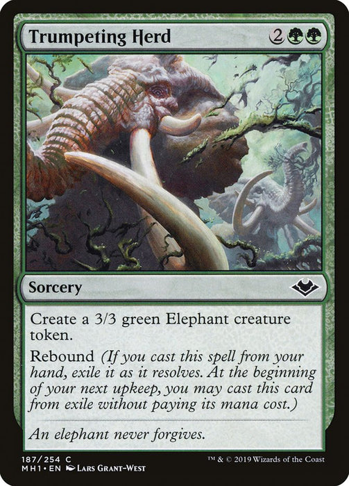 Trumpeting Herd  (Foil)