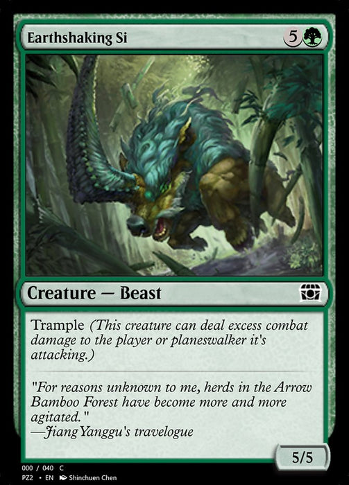 Earthshaking Si  (Foil)