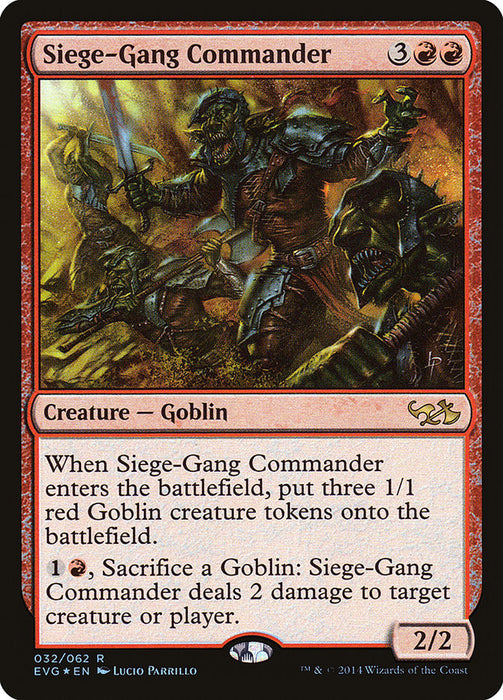 Siege-Gang Commander  (Foil)
