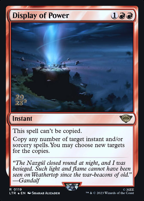 Display of Power (Foil)