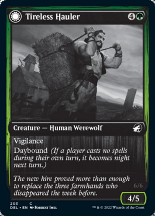 Tireless Hauler // Dire-Strain Brawler  - Inverted