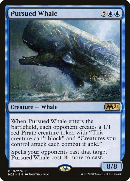 Pursued Whale  (Foil)