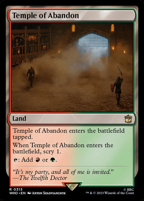 Temple of Abandon (Foil)