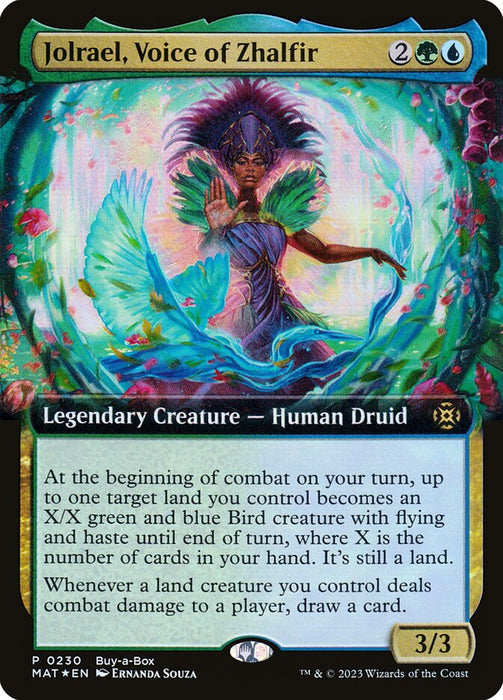 Jolrael, Voice of Zhalfir - Extended Art- Legendary (Foil)