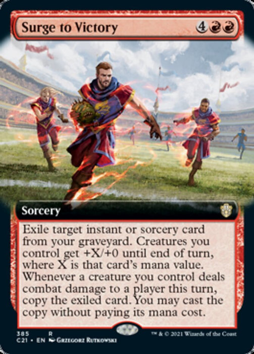 Surge to Victory  - Extended Art