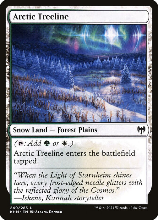 Arctic Treeline  - Snow (Foil)