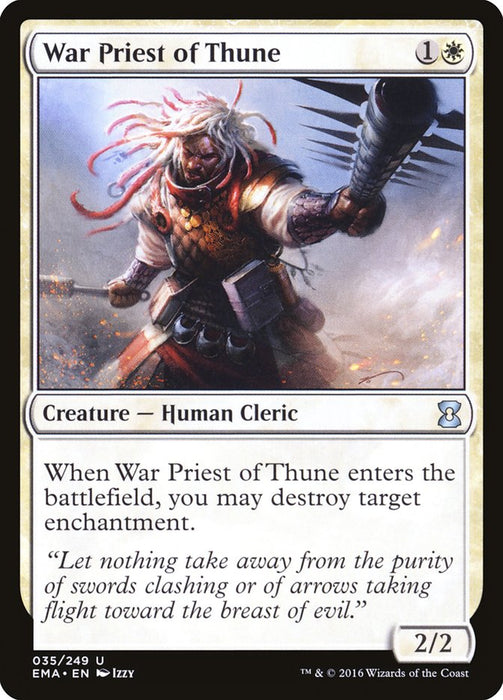 War Priest of Thune  (Foil)