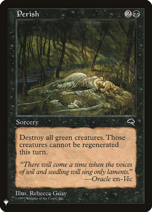 Perish - Retro Frame