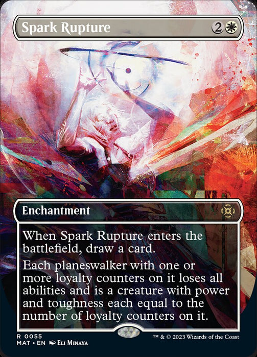 Spark Rupture - Borderless - Showcase- Inverted (Foil)