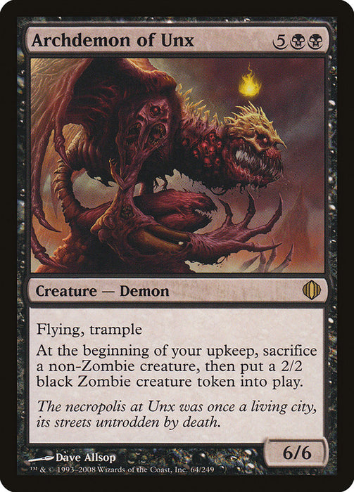 Archdemon of Unx  (Foil)