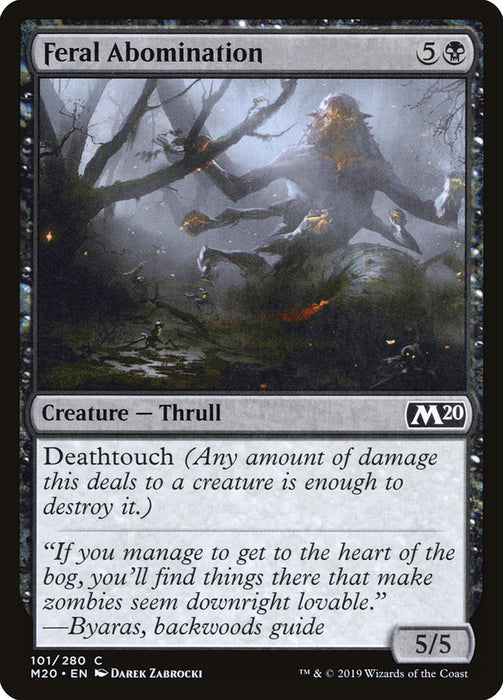 Feral Abomination  (Foil)