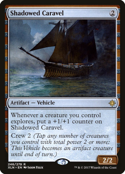 Shadowed Caravel  (Foil)