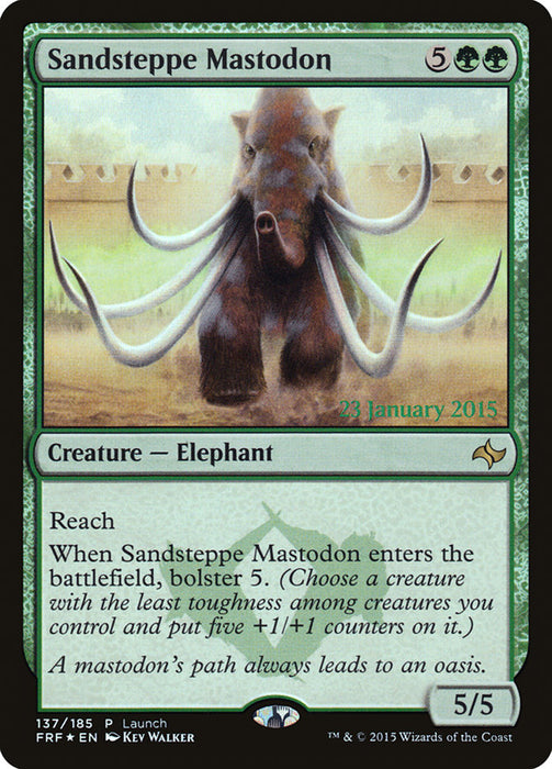 Sandsteppe Mastodon  (Foil)