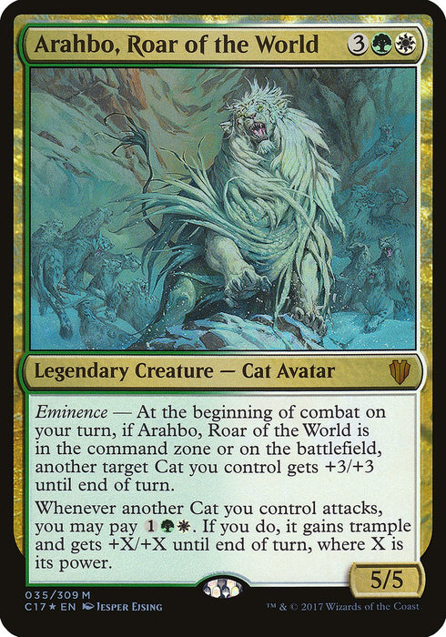 Arahbo, Roar of the World  (Foil)