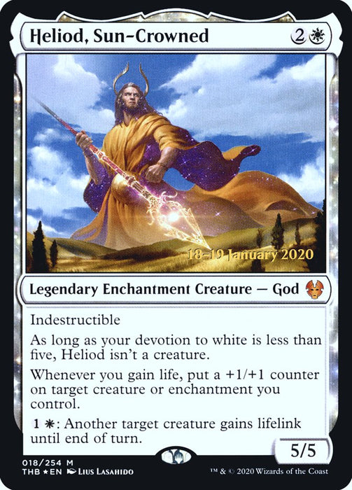Heliod, Sun-Crowned - Nyxtouched- Legendary (Foil)