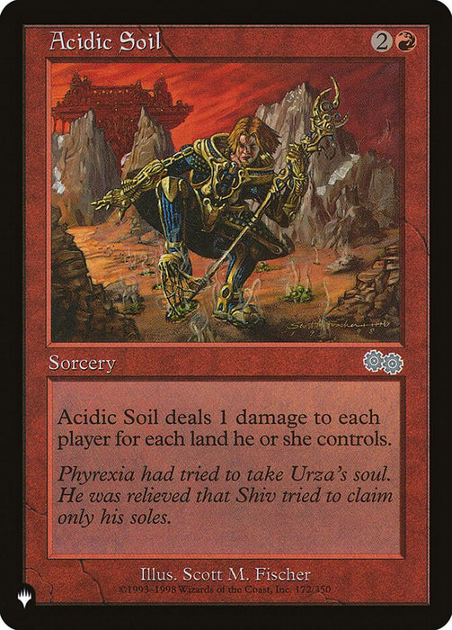 Acidic Soil - Retro Frame