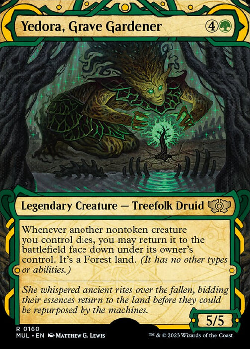 Yedora, Grave Gardener - Legendary- Showcase (Foil)