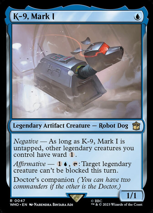 K-9, Mark I - Legendary