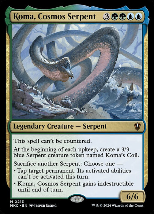 Koma, Cosmos Serpent - Legendary