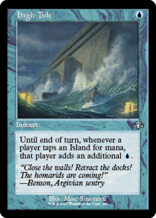 High Tide - Retro Frame (Foil)