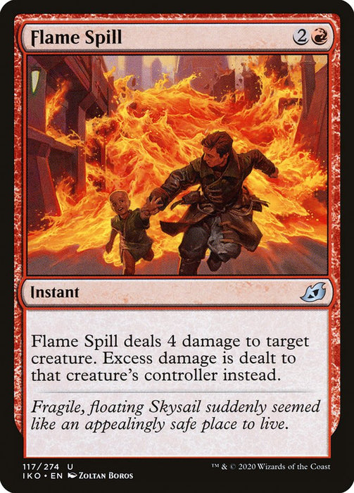 Flame Spill  (Foil)