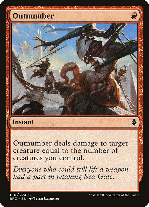 Outnumber  (Foil)