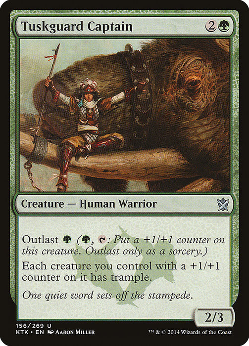 Tuskguard Captain  (Foil)