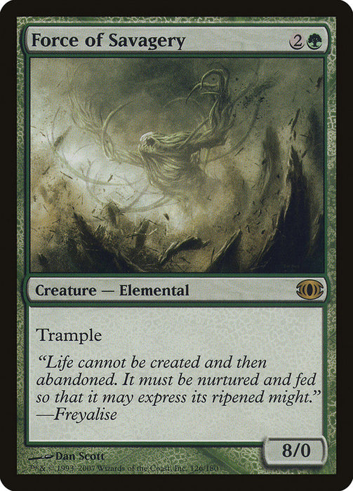Force of Savagery  (Foil)