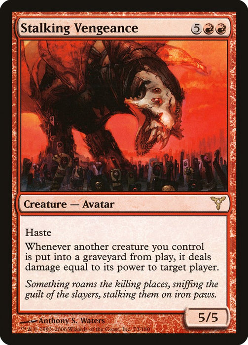 Stalking Vengeance  (Foil)