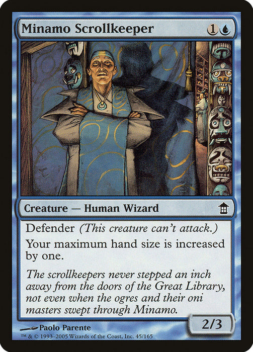 Minamo Scrollkeeper  (Foil)