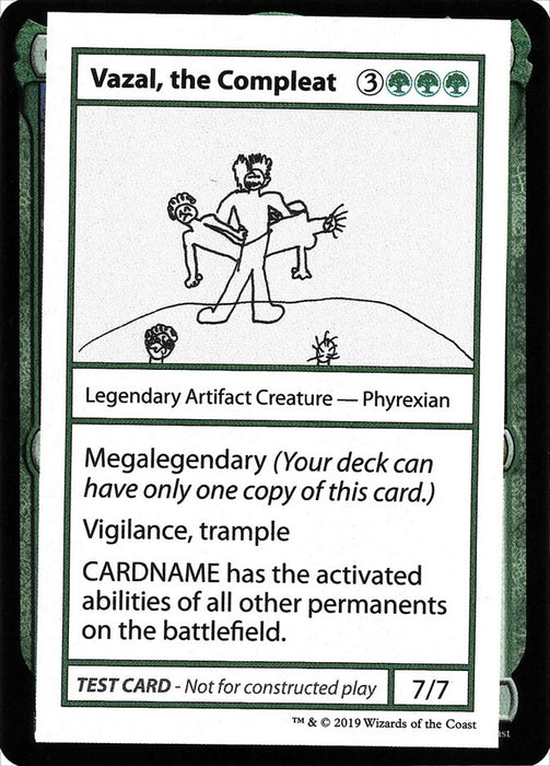 Vazal, the Compleat  - Legendary