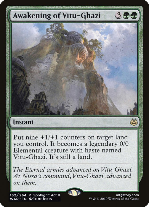 Awakening of Vitu-Ghazi  (Foil)