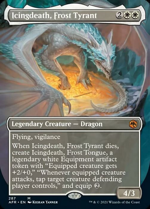 Icingdeath, Frost Tyrant - Borderless  - Legendary - Inverted