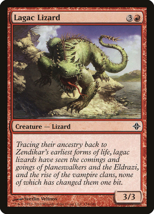 Lagac Lizard  (Foil)